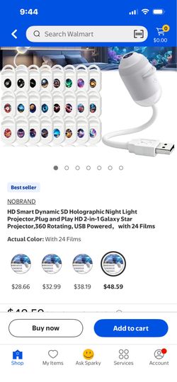 Starry Sky projection nightlight