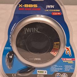 JWIN CD PLAYER With Headphones NEW!