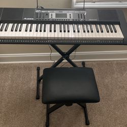 Alesis Bravo61 Keyboard With Seat And Stand 