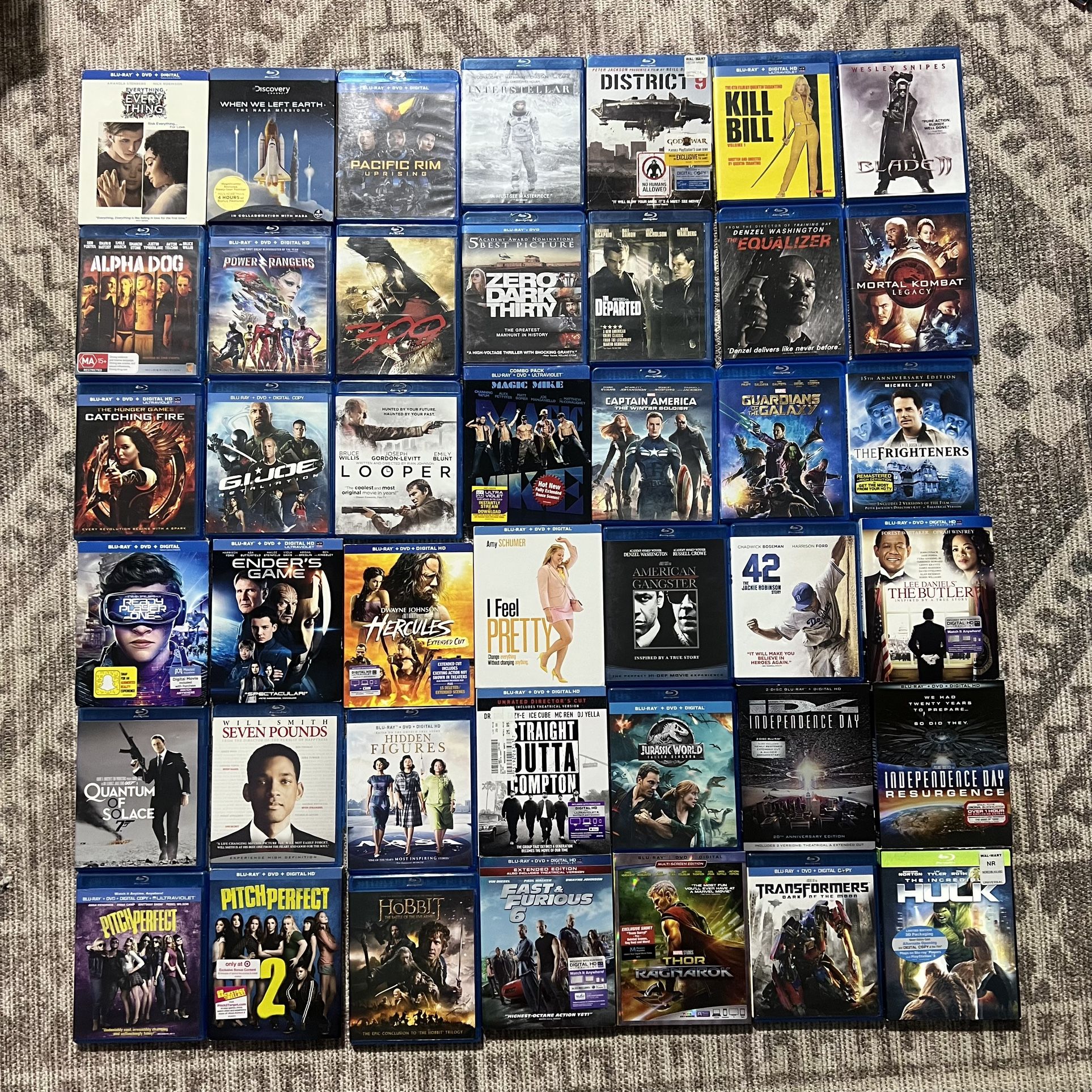 Lots of Blu-Ray Movies
