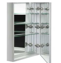 Miseno 23" x 30" Frameless 1 Door Medicine Cabinet