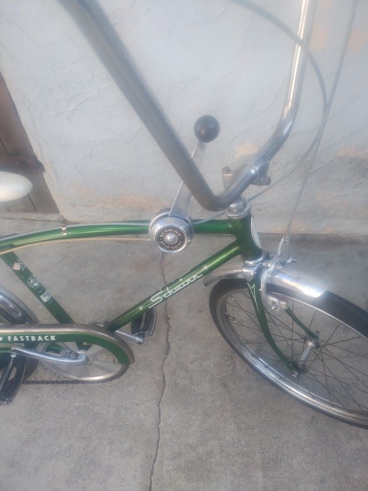 1967 Schwinn Fast Back Rare Campos Green 5 Speed