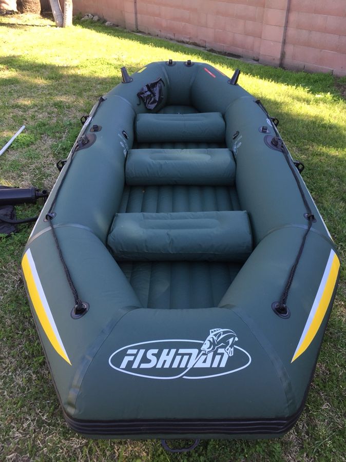 Inflateable boat fishman 500
