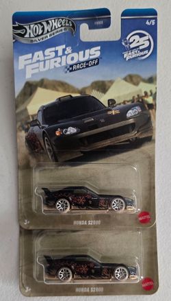 2026 Hot Wheels Silver Series Fast & Furious Race-Off Honda S2000 Black