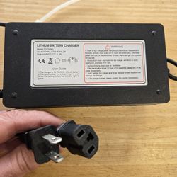 Electric Scooter Moped Bicycle Battery Charger 72V20Ah