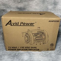 Avid Power ACAP322O 120 Volt Power Inflator Deflator