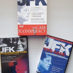 JFK: The Case for Conspiracy / Assassination Films DVD 2-Disc Set President John F Kennedy 