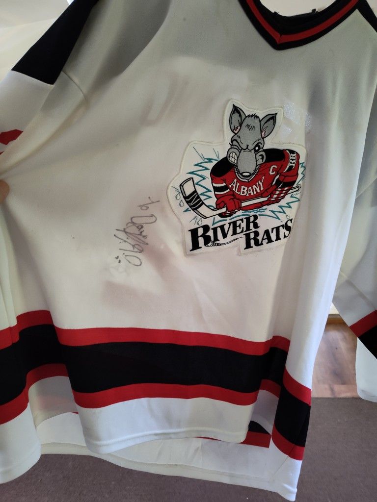 Albany River Rats Team Signed Jersey