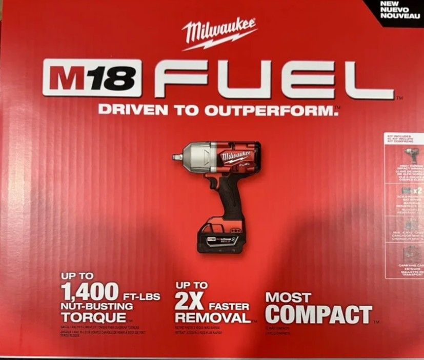 M18 Milwaukee High Torque Impact Wrench