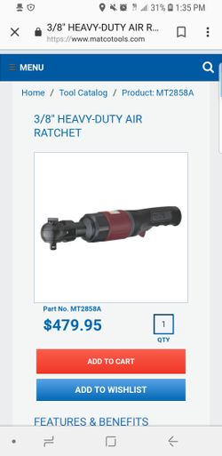 Matco air rachet