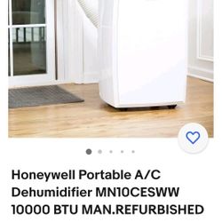 Portable A/C Dehumidifier