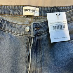 Princess Polly Mid rise straight jean 