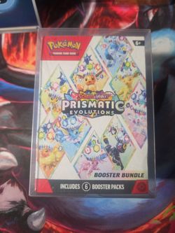 Pokemon Prizmatic booster bundles
