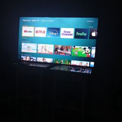 50 Inches Hisense TV Smart With Remot Control 