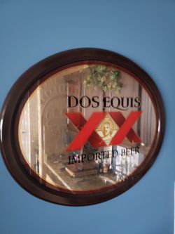 Dos Equis Wall Mirror Picture