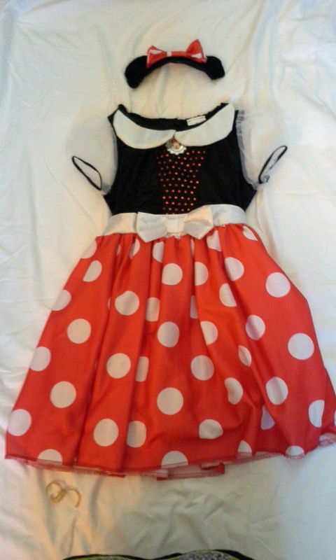 Child size Minnie Mouse costume