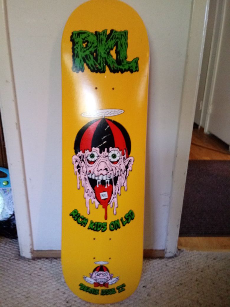 RKL Rich Kids on LSD 2005 skateboard deck for Sale in Concord, CA