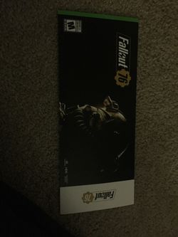 Fall out 76 new game code