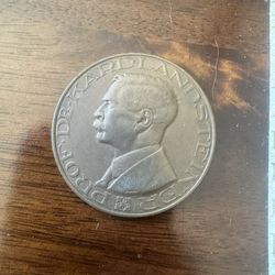 Collectible 1930’s Medal Honoring Prof. Dr. Karl Landsteiner