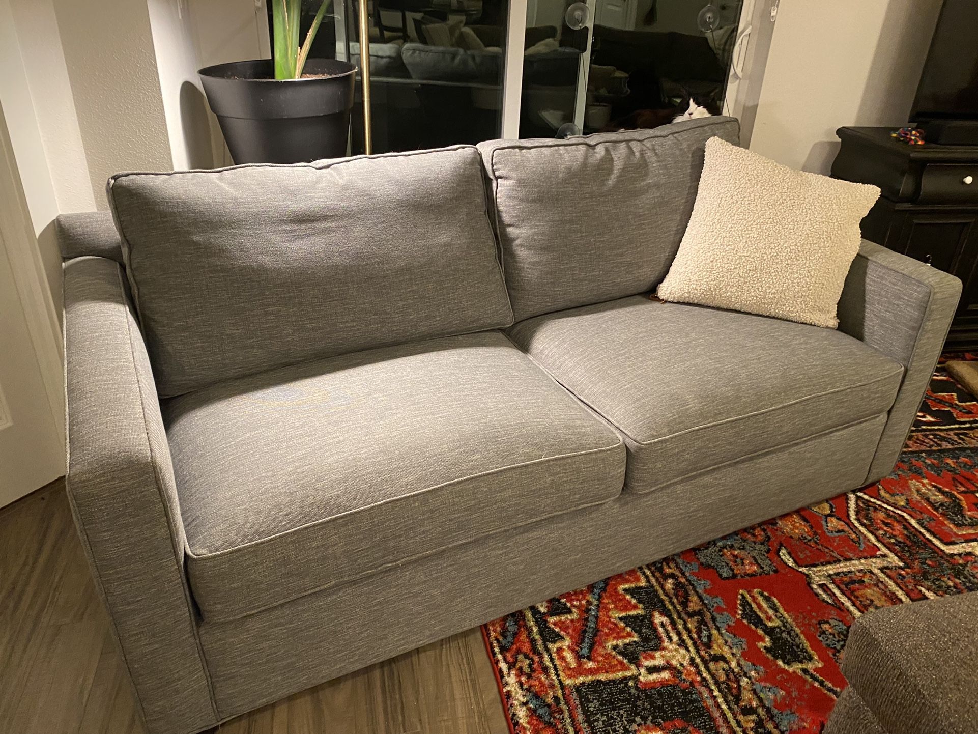 Crate & Barrel Barrett Queen Sleeper Sofa