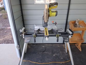 Ryobi 10 compound sliding miter saw