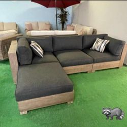 CITRINE PARK SECTIONAL WİTH OTTOMAN WİTH İNTEREST FREE PAYMENT OPTİONS 