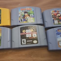 N64 Games Small lot