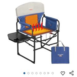 Heated Camping Directors Chair
