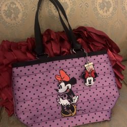 Purple Minnie Mouse Harvey’s Seatbelt Bag