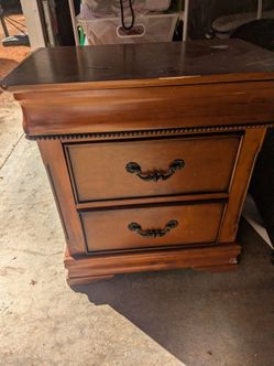 Nightstand with drawers