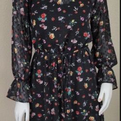 Banana Republic Floral Dress 🌷