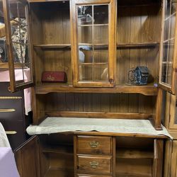 China Cabinet Hutch 