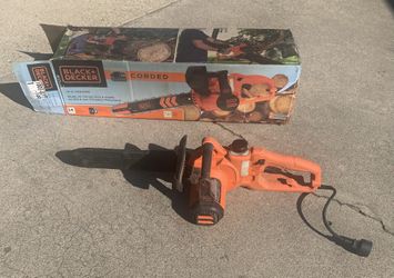 Black+Decker 14 in. Electric Chainsaw