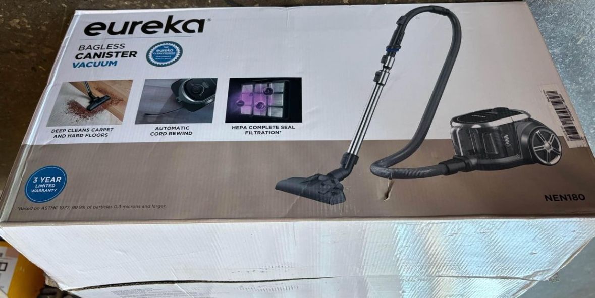 Eureka Bagless Canister Vacuume