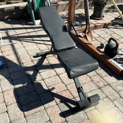 Adjustable Reclinable Workout Bench 
