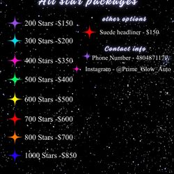 Starlights And Headliner