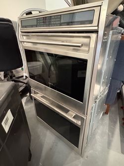 Wolf double oven