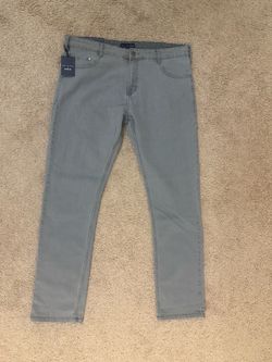 Men’s Day & Age Gray Jeans 38x32 – Slim Straight – New With Tags