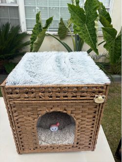 Cat bed/house and scratching post