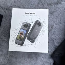 Insta360 x4 8k 360 degree action camera 