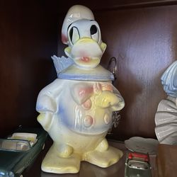 Donald Duck Cookie Car Collectible Antique 