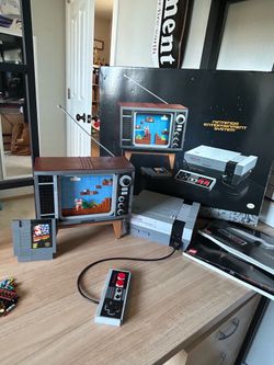 Lego nes set complete with instructions and box