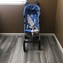 Maclaren Triumph Light Blue Stroller Almost NEW