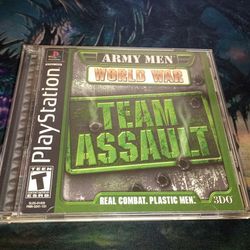 PS1 Army Men Team Assault 