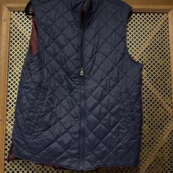 Navy blue All weather vest Size medium