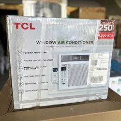 TCL 6000 BTU Window Air Conditioner Fan and Dehumidifier 