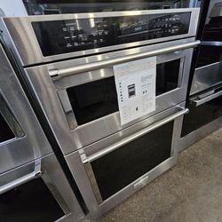 30" KITCHENAID MICROWAVE OVEN COMBO STAINLESS STEEL 