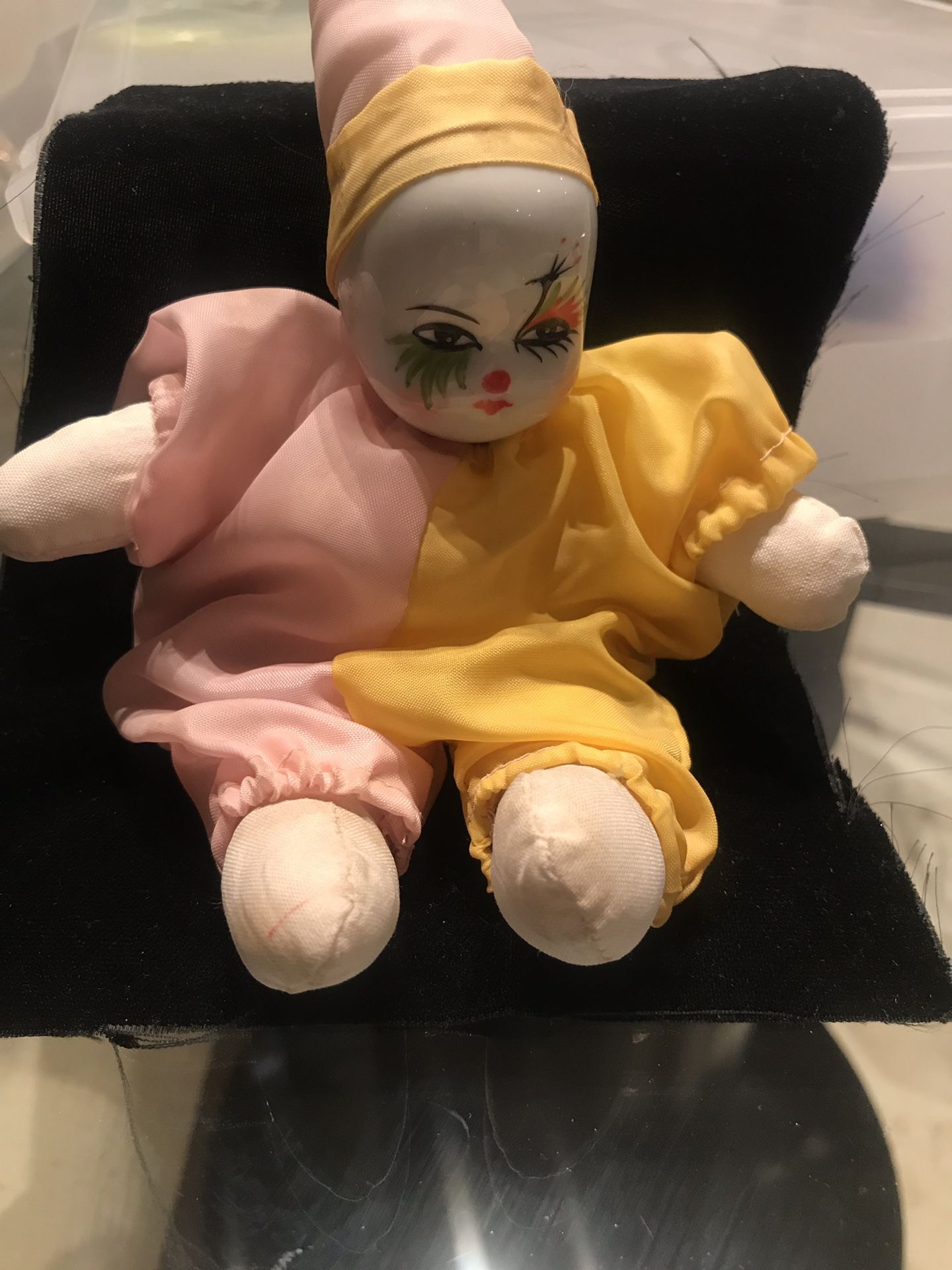 Antique Clown Doll