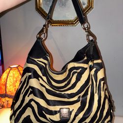 Vintage Dooney and Bourke Zebra