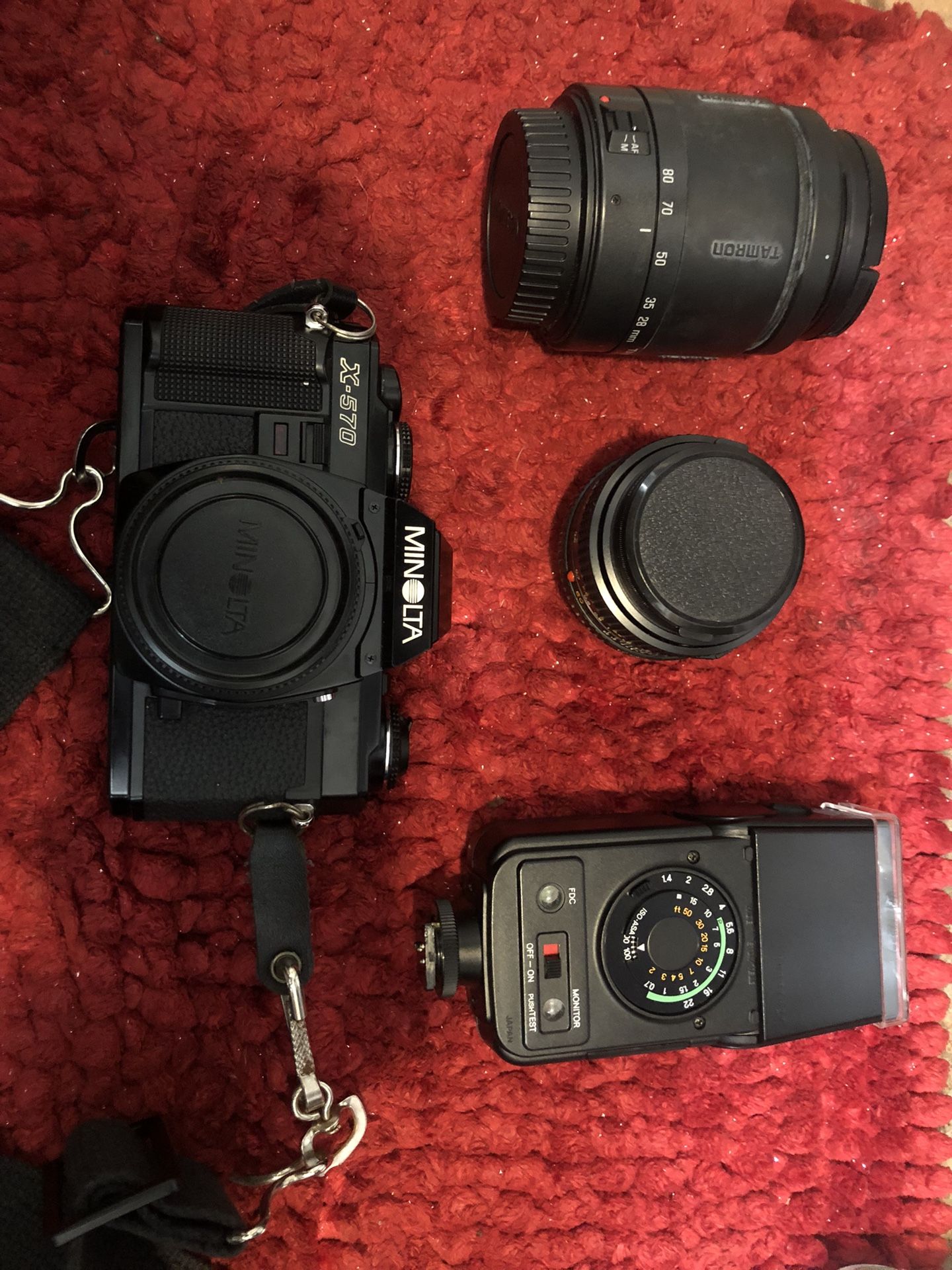 minolta x-570 With Two Lenses